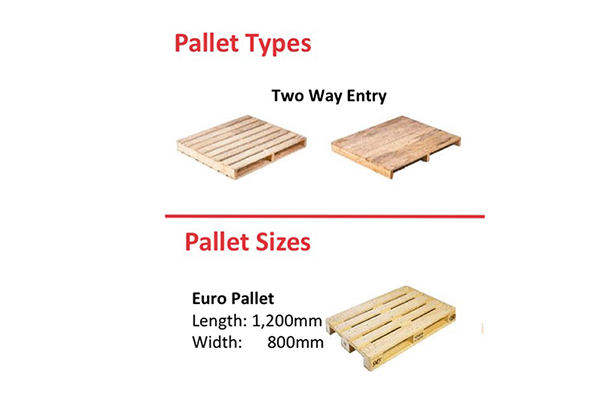 Pallet Size & Type Infographic