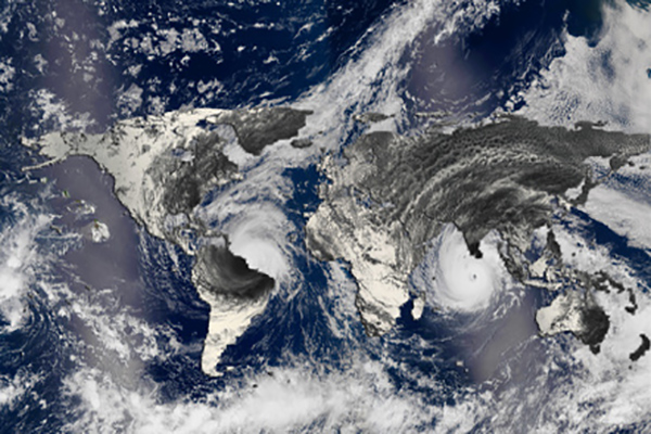 US & Asia Braced for Storms