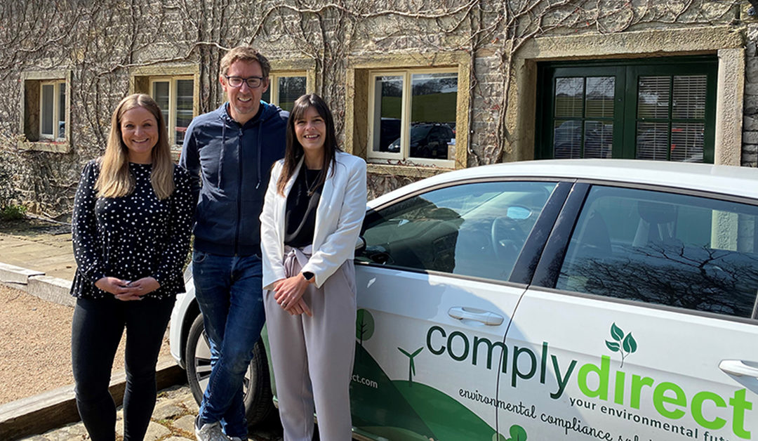 Environmental consultancy Comply Direct celebrate business growth, staff progression and appoint new managing director