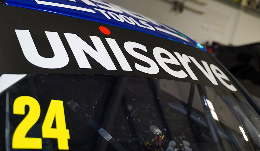 Uniserve strengthen winning partnership with Laser Tools Racing with MB Motorsport