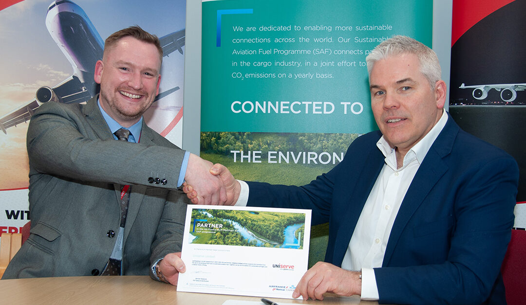 Uniserve joins Sustainable Aviation Fuel (SAF) programme