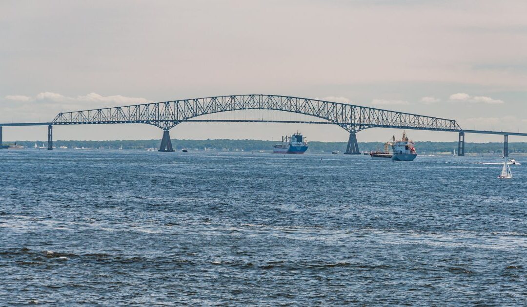 Baltimore bridge collapses following container ship collision