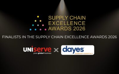 Uniserve and Dayes Shortlisted for Supply Chain Excellence Award 2026