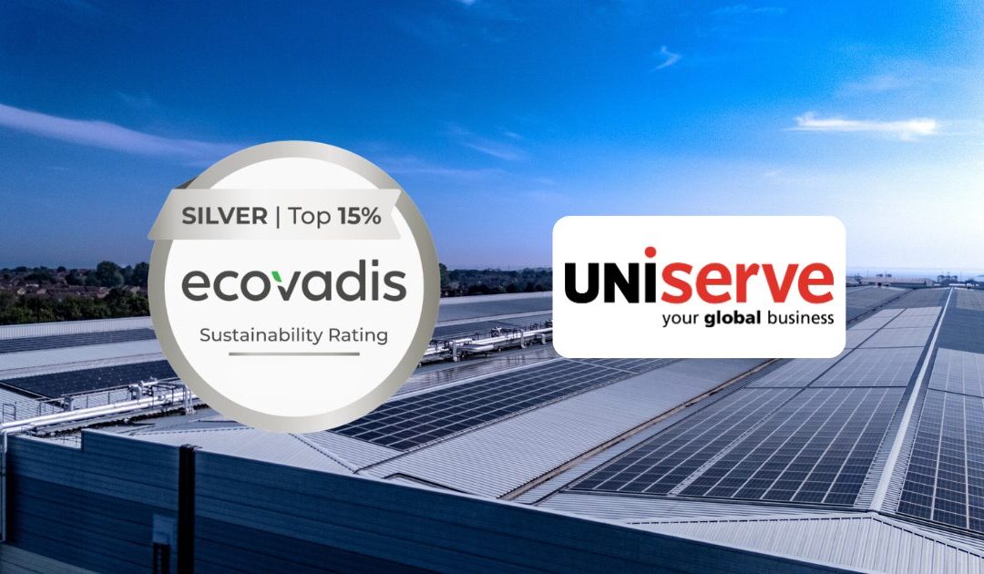 Uniserve Awarded EcoVadis Silver Medal for Sustainability Performance