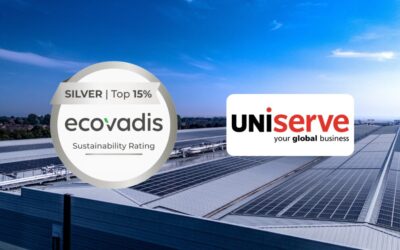 Uniserve Awarded EcoVadis Silver Medal for Sustainability Performance